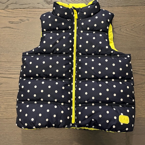 Gap navy girls spring vest sz 4 NWT retail $110 - Picture 1 of 3